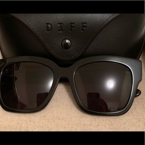 DIFF EYEWEAR Bella II Black & Grey polarized